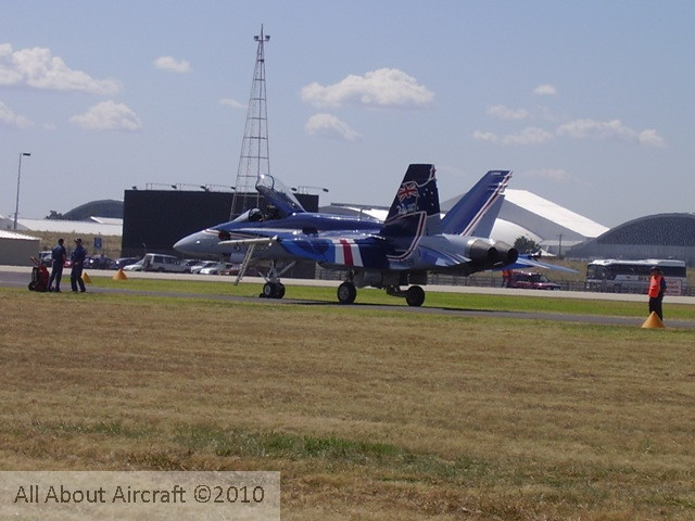 F/A-18 Hornet in 20th anniversary colours