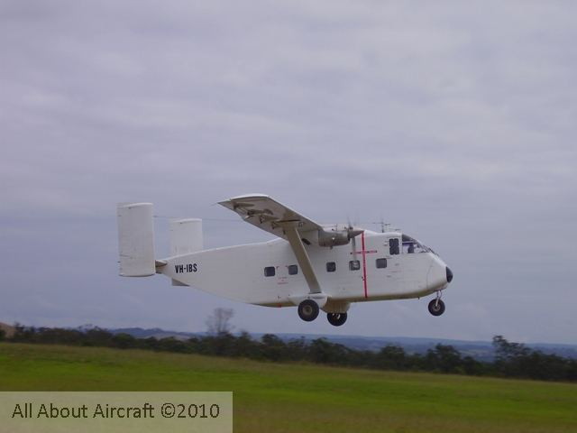 Shorts Skyvan VH-IBS