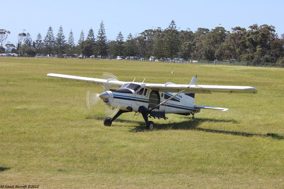 Taxiing in @ Moruya
