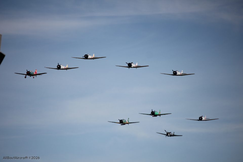 Mitsubishi A6M Zero formation