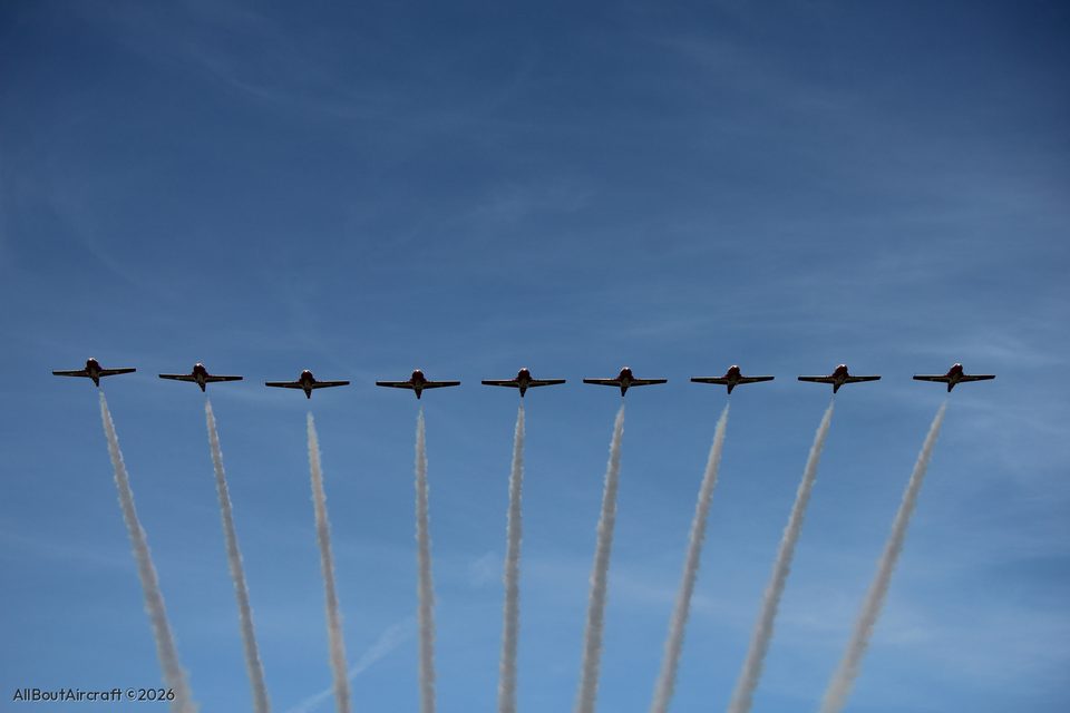 Snowbirds CT-114 Tutors