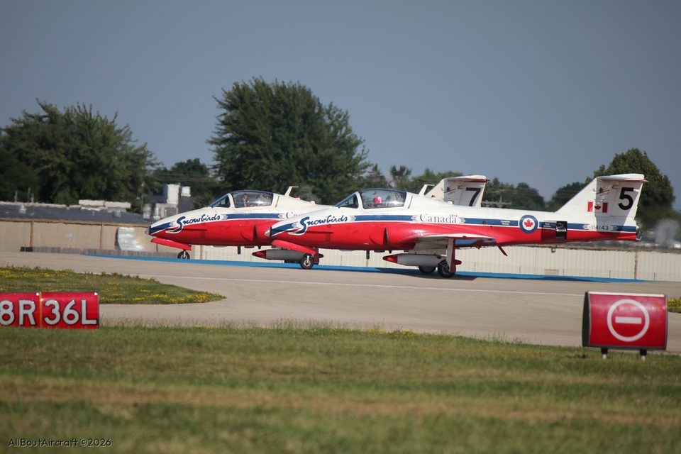 Snowbirds CT-114 Tutors