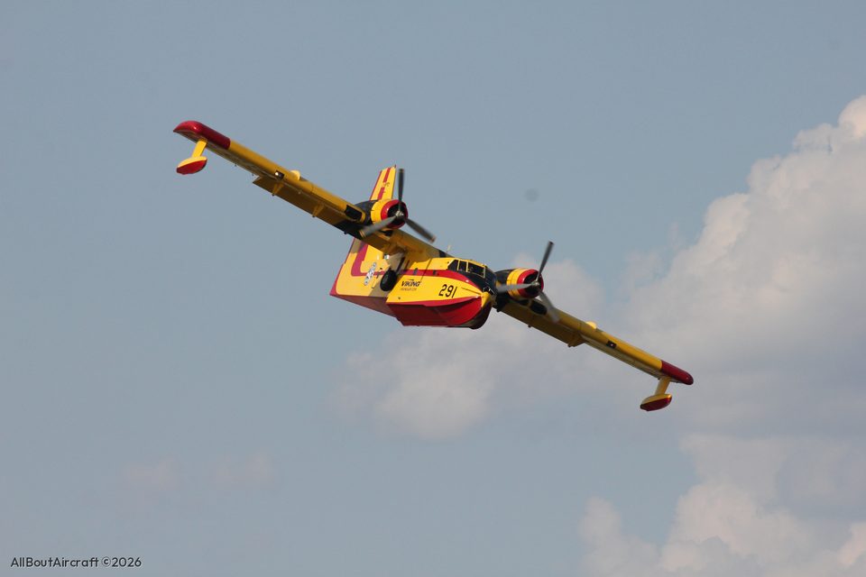 Canadair CL-215, tanker 291