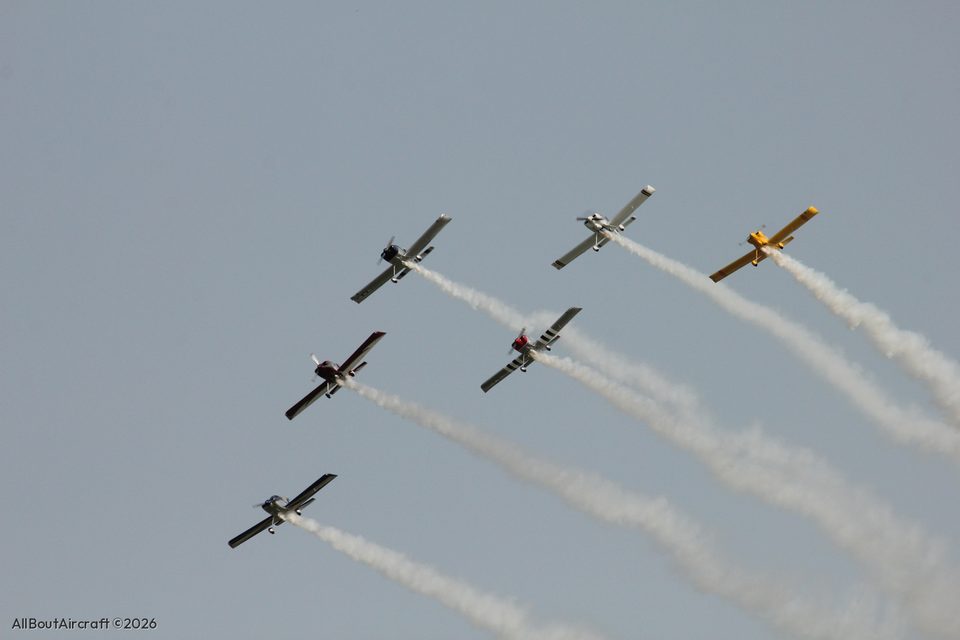 RV formation, six ship