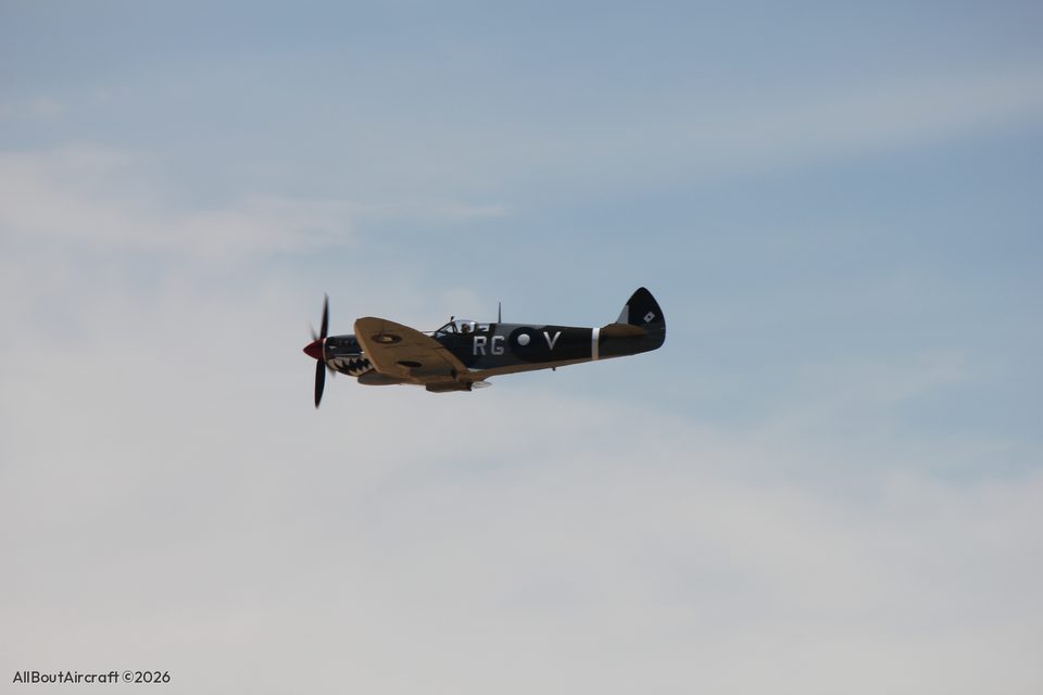 Spitfire Mk VIII, Grey Nurse, RG-V