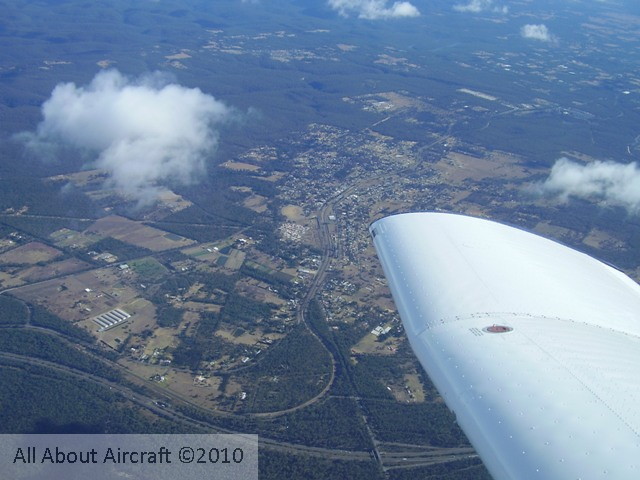 Climbing with skydivers on board